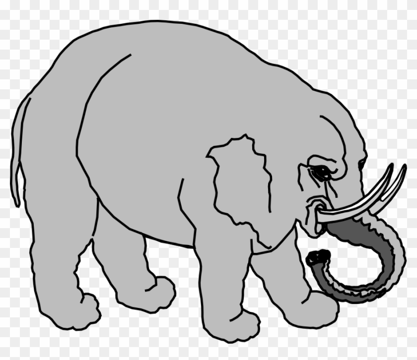 Elephant Large 900pixel Clipart, Elephant Design - Big Artclip #181815