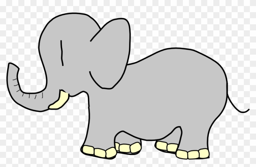 Net » Clip Art » Elephant Animal Super Duper Svg - Animated Of Baby Elephant #181829