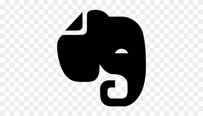 Elephant Head Silhouette Vector - Elephant Head Silhouette #181912