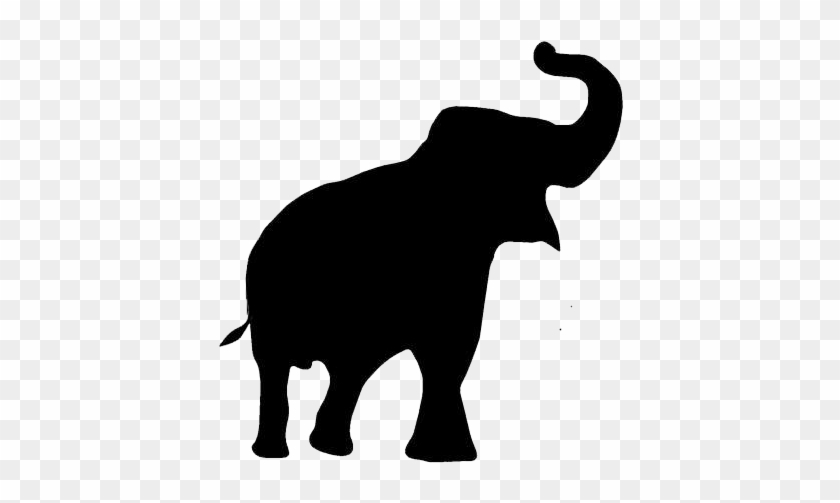 Elephant With Trunk Up Clip Art #181923