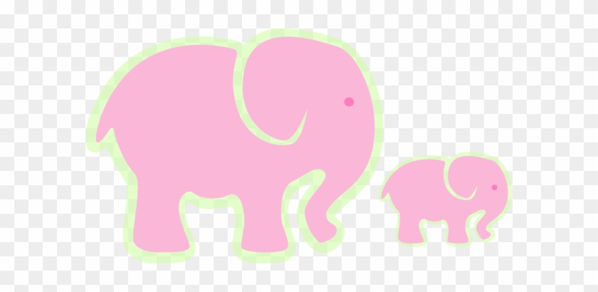 Pink Elephant Clip Art - Clip Art #181948