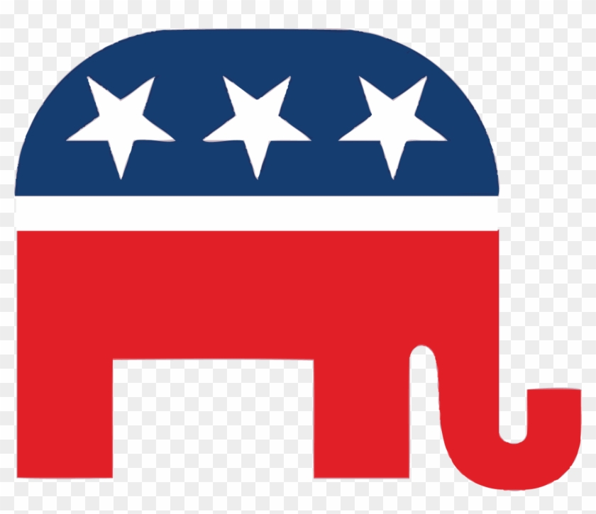 Republican Party Elephant Clipart - Republican Party Symbol Transparent #182047