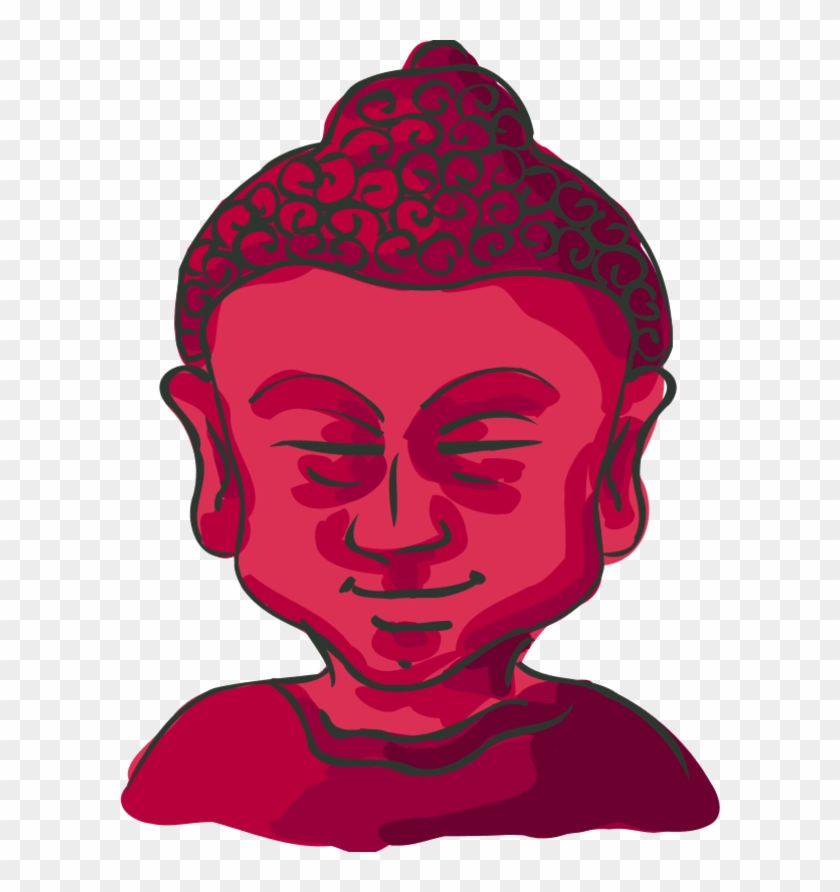 Vector Clip Art - Buddha Cartoon #182066