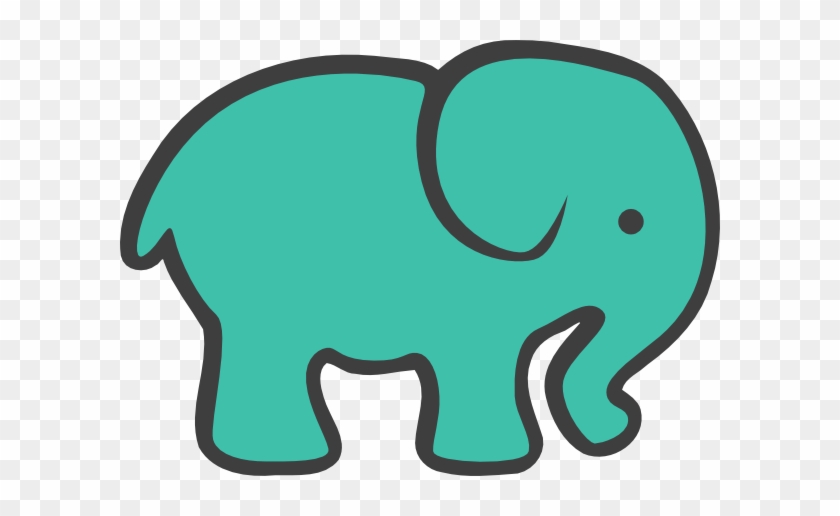 How To Set Use Teal Elephant Svg Vector Elephant Clip Art Free Transparent Png Clipart Images Download