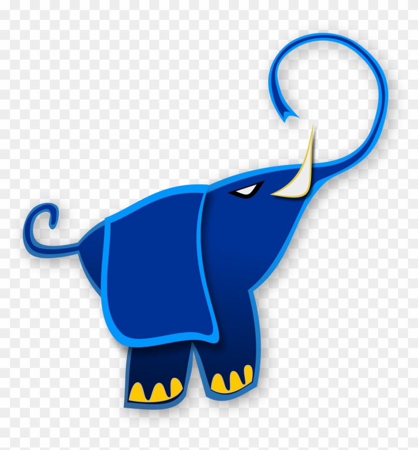 Blue Elephant 1979px 349 - ช้าง กราฟ ฟิ ค #182118