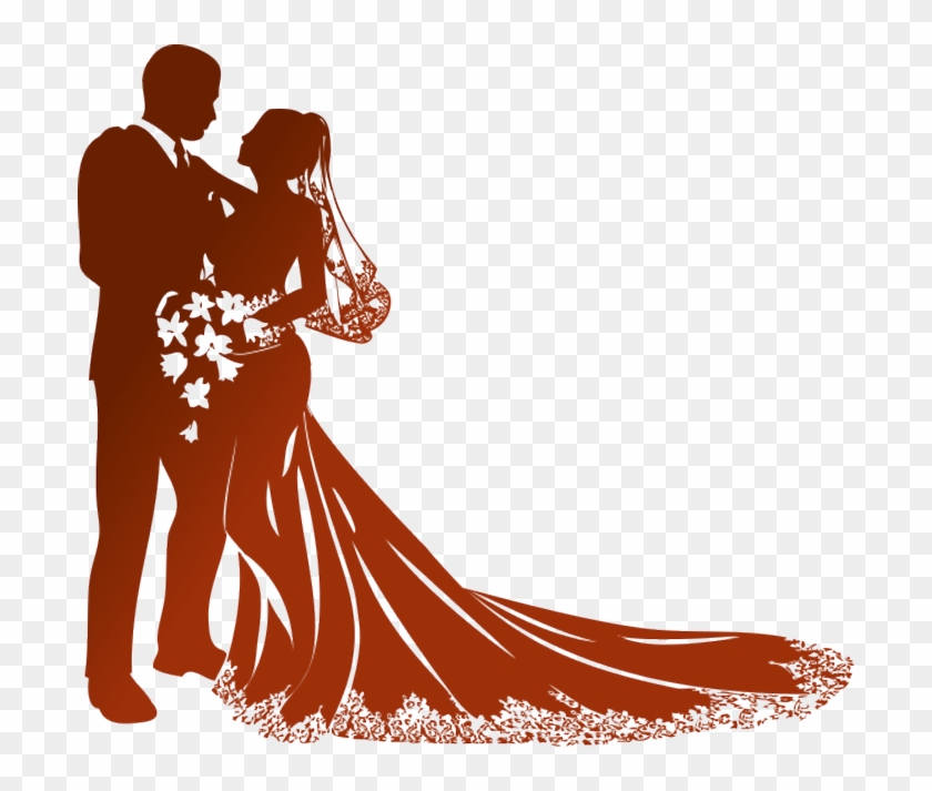 Download Wedding Free Png Photo Images And Clipart - Wedding Couple Silhouette Png #182122