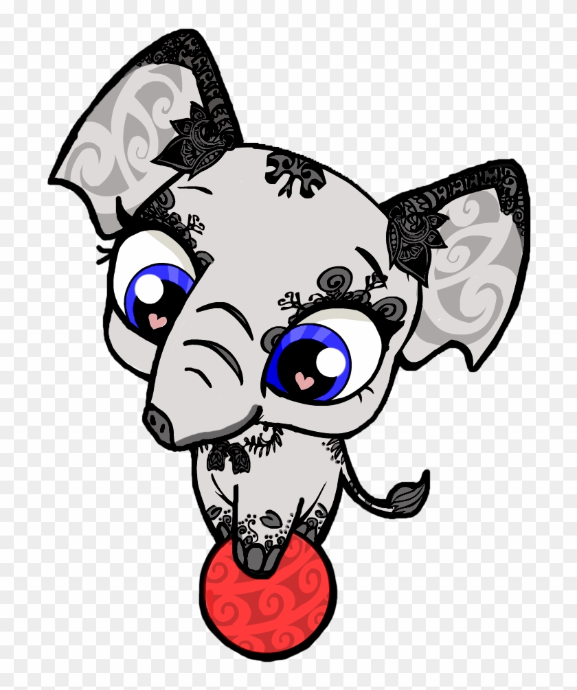 Littlest Pet Shop Elephant By Rayayakuza On Clipart - Littlest Pet Shop Elephant #182181