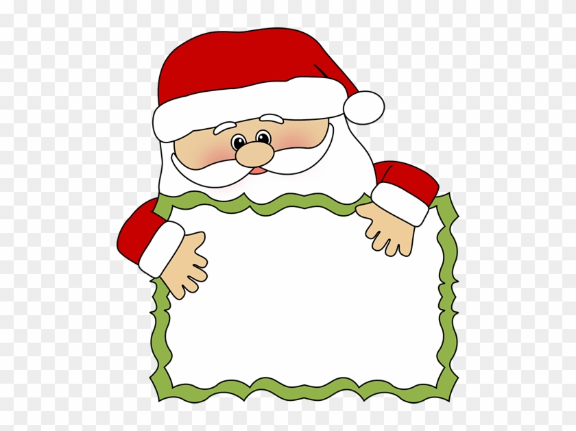 Santa Clip Art - Thank You From Santa #182210