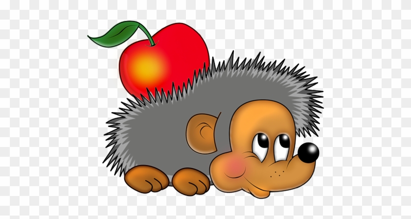 Clip Art - Hedgehog Cartoon Clip Art #182224