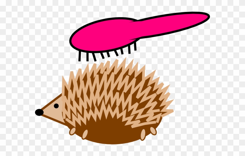 Hedgehog Hairbrush Clip Art - Clip Art #182226