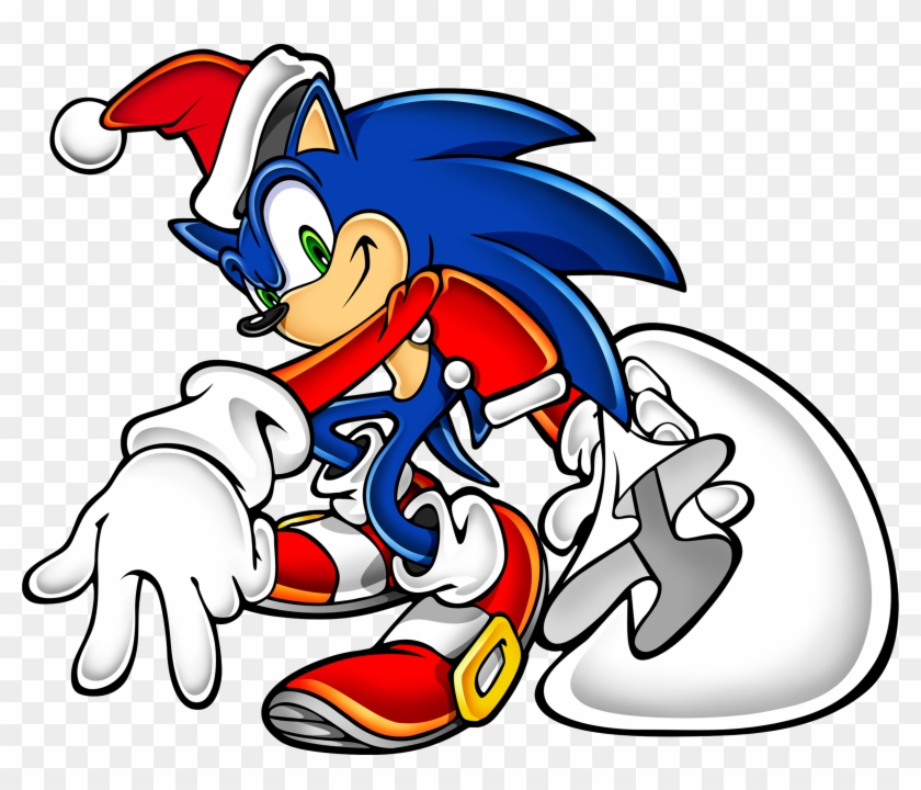 Sonic The Hedgehog Clipart Sonic Adventure - Sonic The Hedgehog Christmas Png #182246
