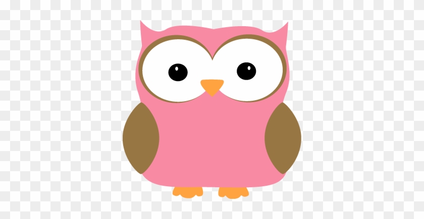 Cute Pink Owl Clipart - Pink Owl Clip Art #182244