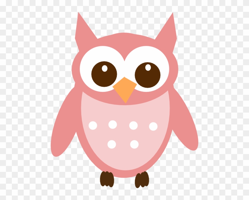 Pink Baby Owl Clipart - Pink Clipart Owl #182248