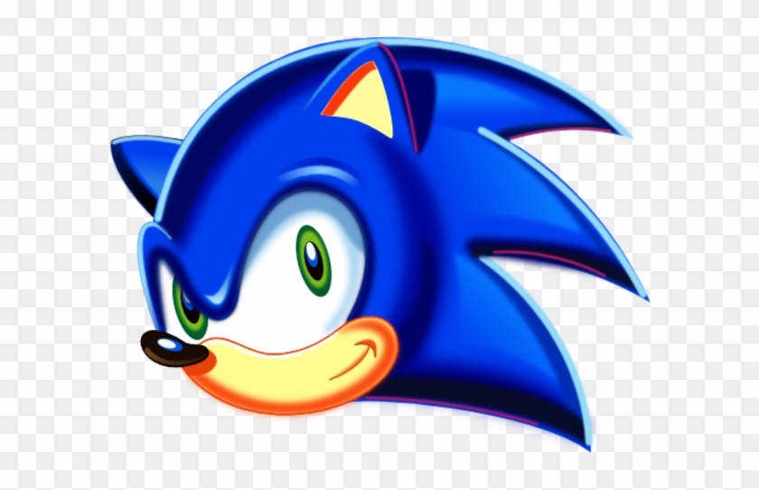 Sonic Clip Art - Sonic The Hedgehog Head Png #182256