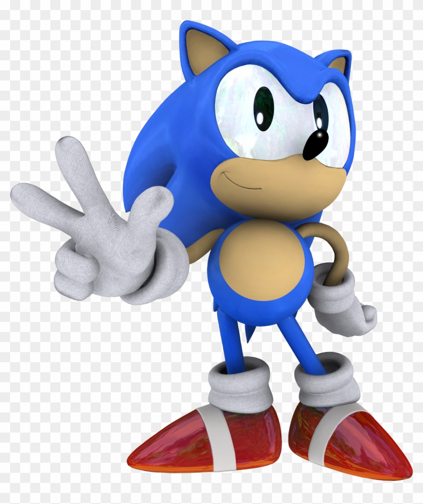 Sonic The Hedgehog Clipart Classic - Classic Sonic The Hedgehog #182259