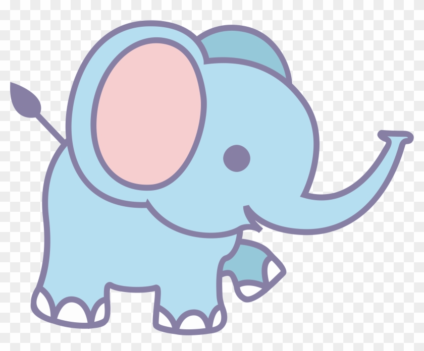 Medium Image - Cute Cartoon Elephant Png #182282