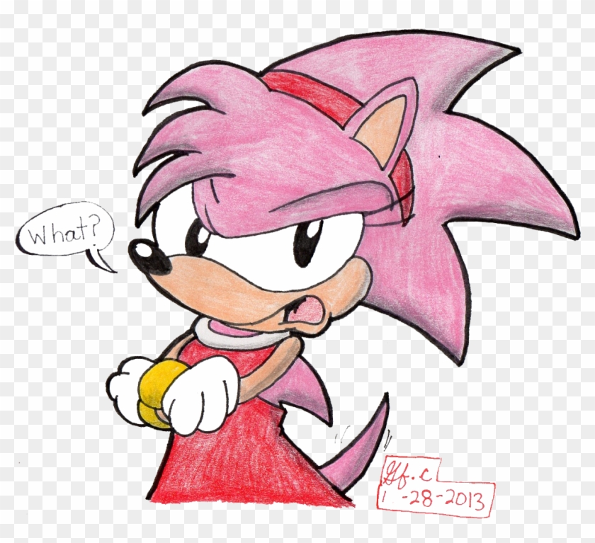 Annoyed Amy The Hedgehog By Spongefox - Amy The Hedgehog #182313