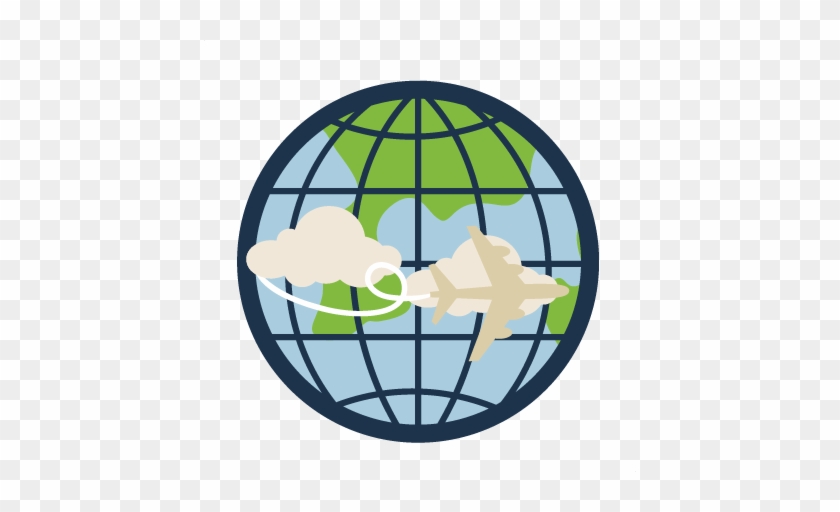 Airplane Flying Over Earth Svg Cutting File Earth Svg - Convection Currents In The Mantle #1027249