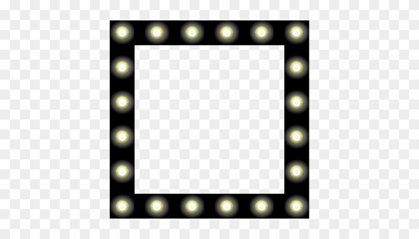 Mirror With Lights Clip Art #1027309