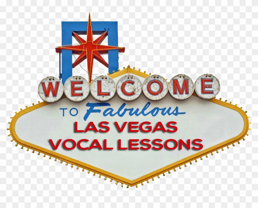 Las Vegas Vocal Lessions - Welcome To Las Vegas Sign #1027332