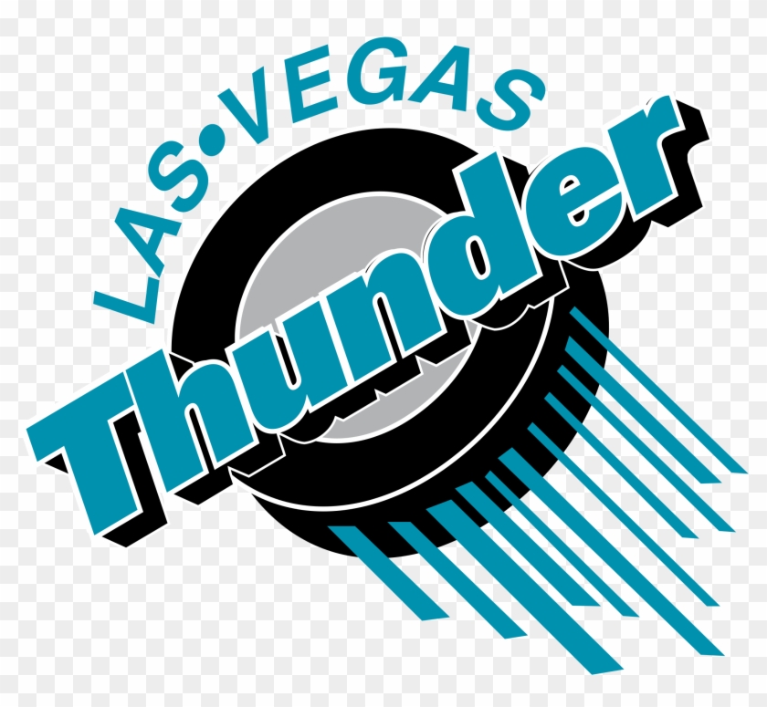 Las Vegas Thunder Logo Black And White - Las Vegas Thunder Logo #1027341