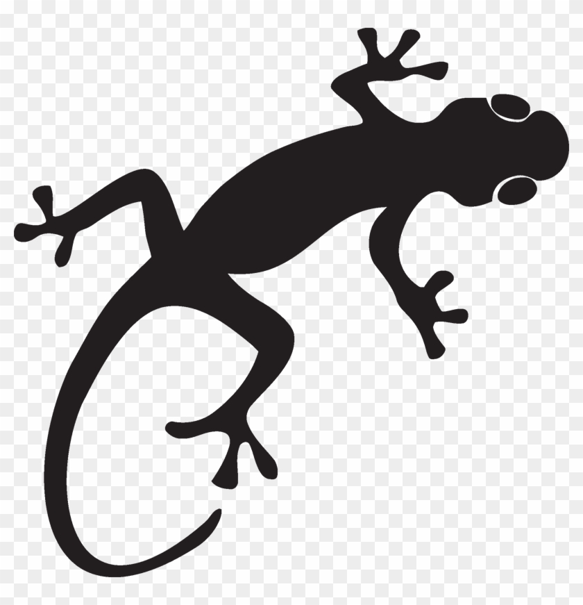 Gecko Lizard S - Gecko Silhouette #1027360