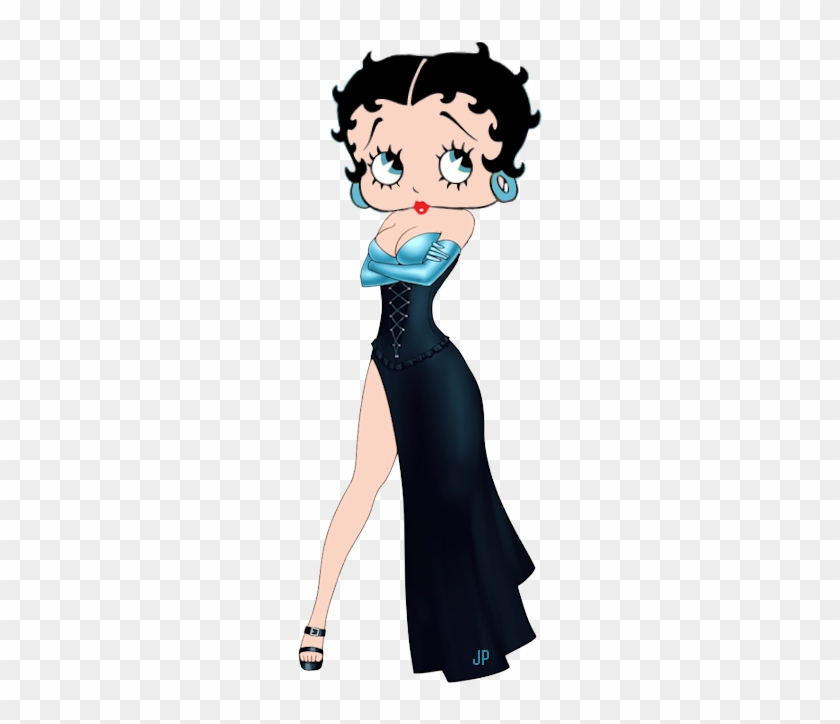 Betty Boop High Slit Corset Dress - Betty Boop Diva #1027362