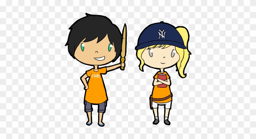 Percy Jackson Stickers By Forevermuffin - Cartoon #1027521