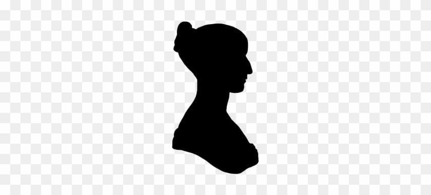 Face Silhouette Of Woman - Victorian Woman Silhouette #1027551