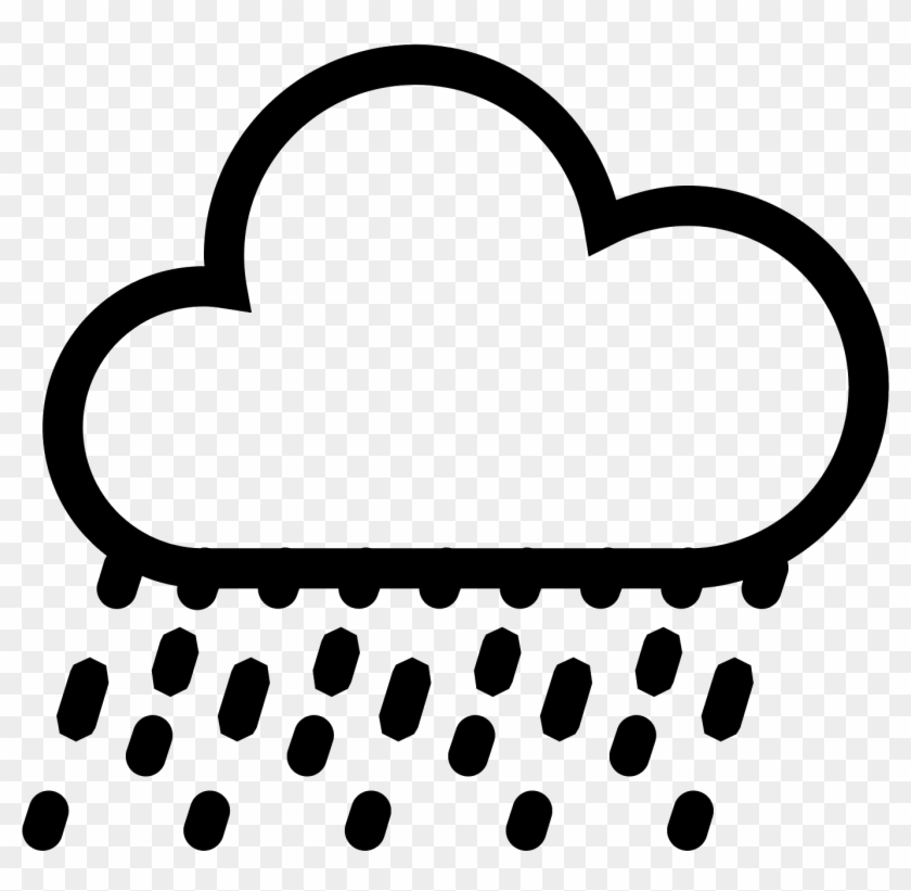 Torrential Rain Icon - Icono Lluvia Png #1027604