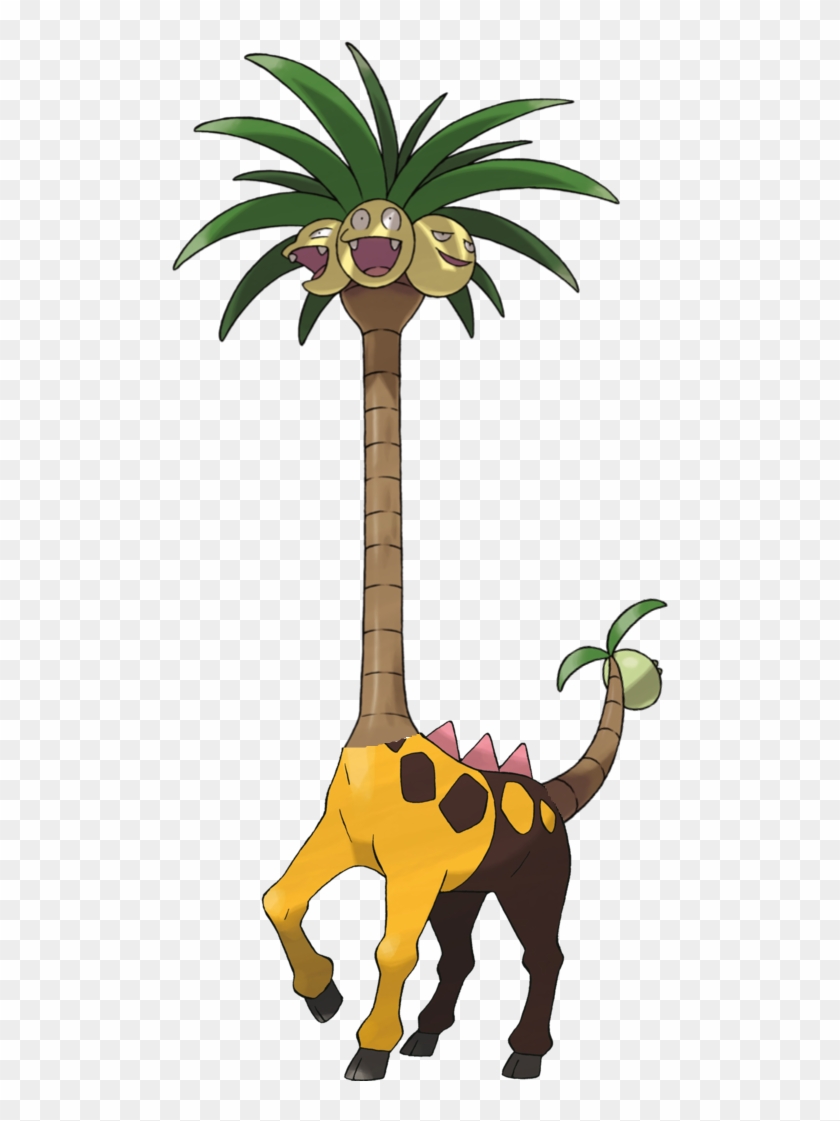 Pokémon Sun And Moon Giraffe Mammal Giraffidae Fauna - Exeggcute Evolution Sun And Moon #1027618