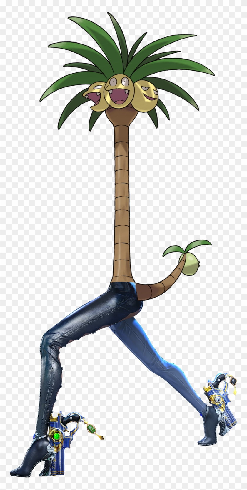 Bayonetta 2 Super Smash Bros - Alolan Exeggutor And Normal #1027625