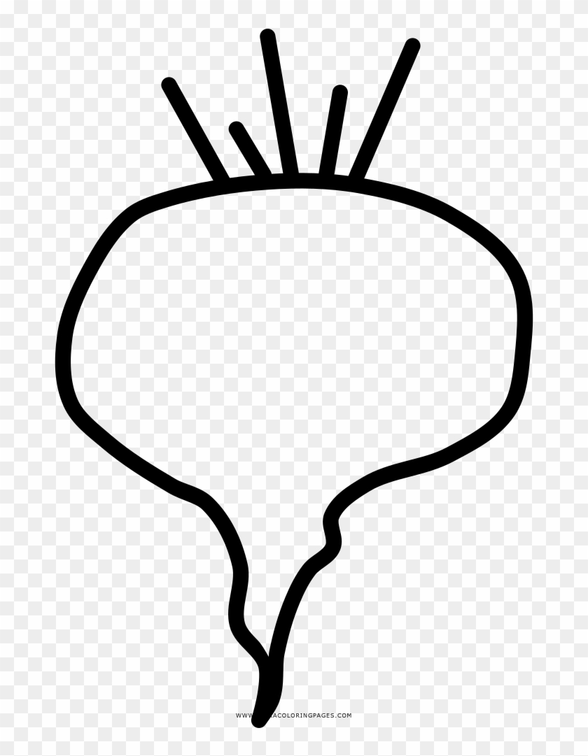 Beet Coloring Page - Beet Coloring Page #1027627