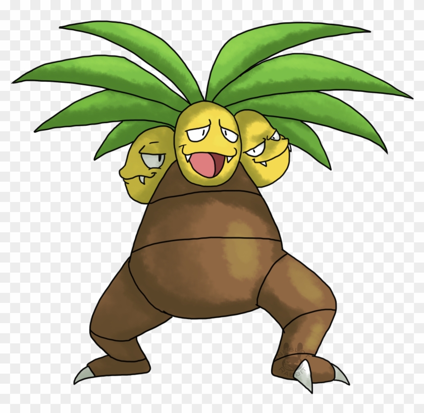Pokedex Exeggutor By Inkblot Rabbit On Deviantart - Pokémon #1027695