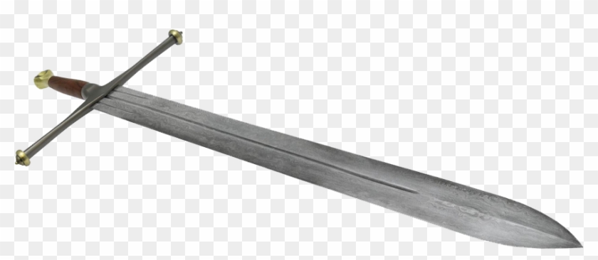 Real Damascus Steel Sword #1027739