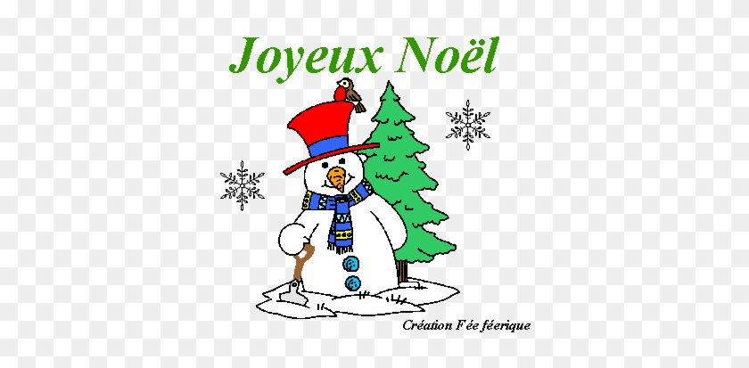 14 Kb - Sapin Et Bonhomme De Neige #1027800