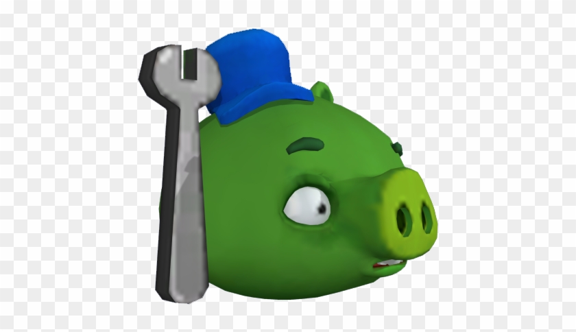 Angry Birds Go Mechanic Pig Cgi - Angry Birds Go Pigs #1027826