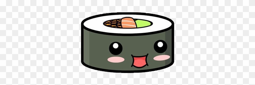 Sushi Drawing Png - Cute Cartoon Sushi Roll #1027932