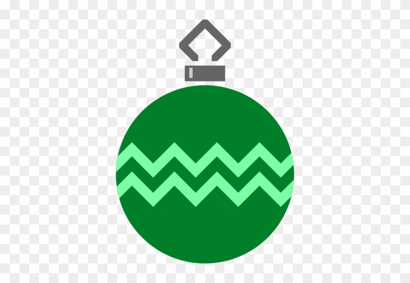 Adorno De Árbol Verde Simple - Bolas De Navidad Para Colorear #1027951