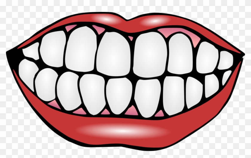 Tooth Clipart - Open Mouth Clip Art #1028132