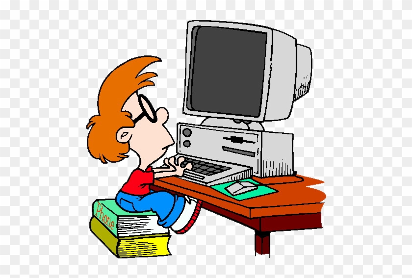 Every Student Nowadays Are Using Social Media, Spending - Computer Clipart #1028272