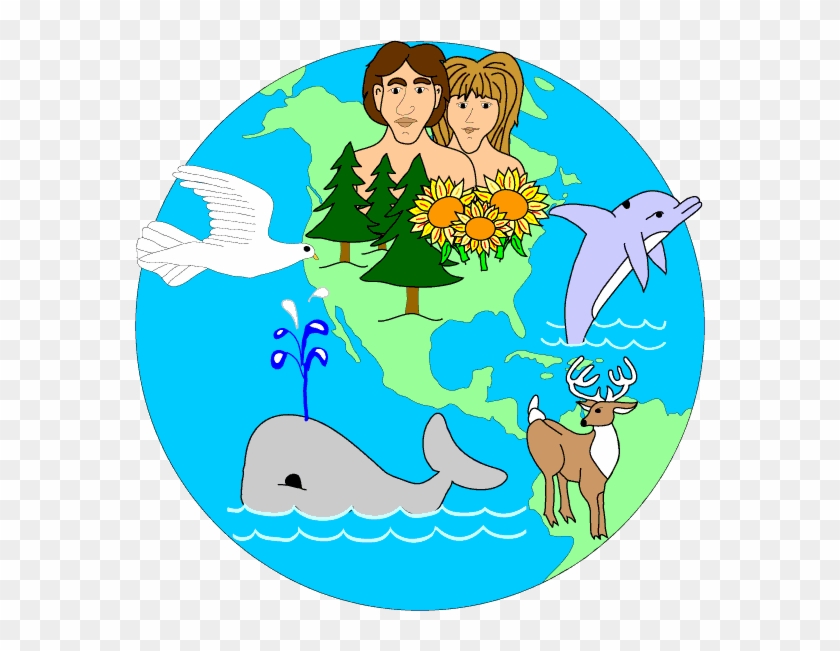 Globe Clipart Child God - Gods Creation Clipart #1028370