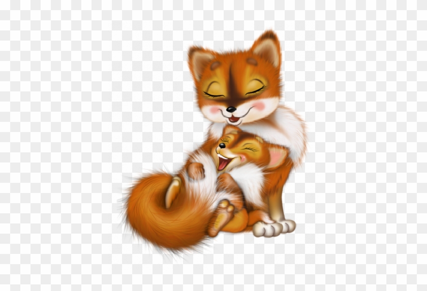 Cute Cartoon Fox Clip Art Images On A Transparent Background - Guten Morgen Schatz Valentinstag #1028414