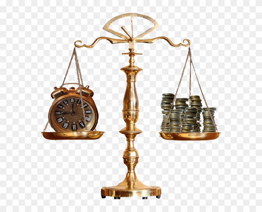 Lawyer Attorneys Fee Contract - Scales Of Justice With Money #1028452