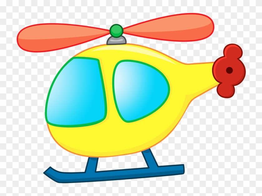Cartoon Airplane Transport Helicopter - Helicopter Cartoon #1028474