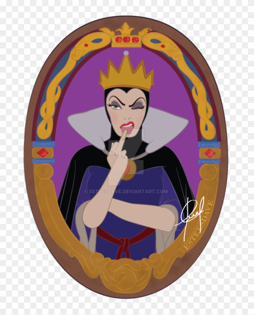 Mirror Mirror By Esteesdave - Madrastra De Blancanieves Dibujo #1028499