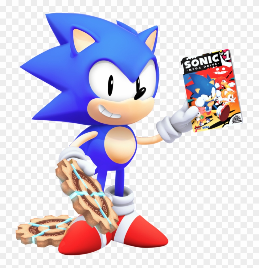 Tyson Heese Style In 3d By Nibroc-rock On Deviantart - Sonic Mega Drive Sonic #1028512