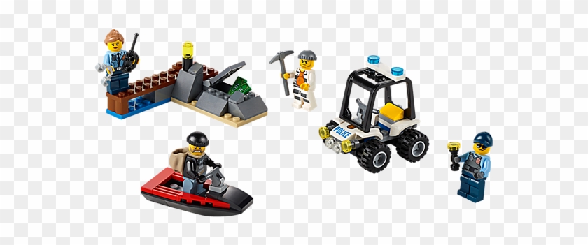 Lego City Prison Island Starter Set 60127 With Building - Lego Prison Island Starter Set #1028539