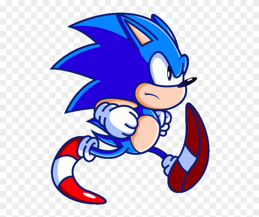 Can We Get Sonic Games Please - Sonic Run Fast Gif #1028627