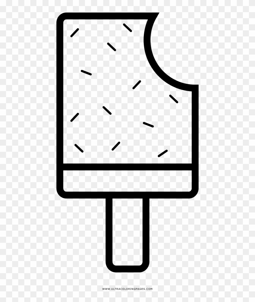 Popsicle Coloring Page - Coloring Book #1028696